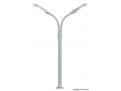 N - Dvojitá pouliční LED lampa, 54 mm / Viessmann 6495