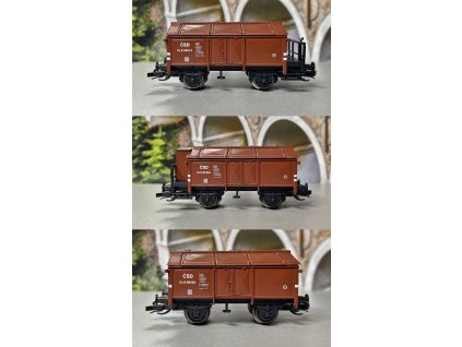 TT - set 3 vozy na vápno, ČSD / PMT 65295