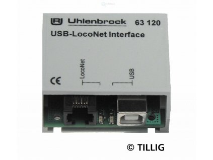 372250 dcc usb loconet adapter se softwarem tillig 66844