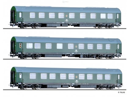 373177 h0 set 3 vladnich vozu salonwagenzug 1 dr tillig 70033