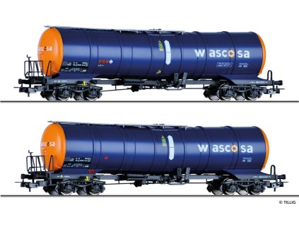 H0 - set dvou cisteren Zacns WASCOSA AG / Tillig 70040 E