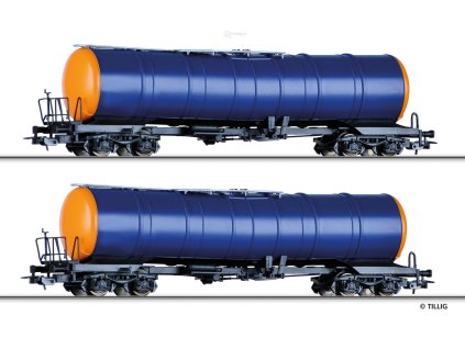 H0 - set dvou cisteren Zacns WASCOSA AG / Tillig 70040 E