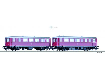 H0 - DCC/ZVZUK Startset DB: Motorový vůz VT 70.9 / Tillig 70091