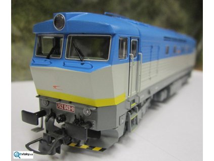 H0 - lokomotiva 752, ZSSK Bardotka / ROCO 72924