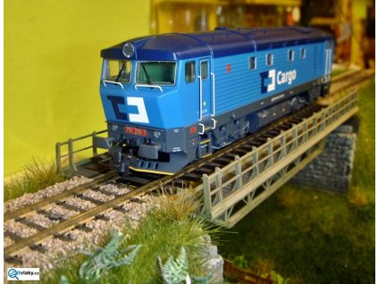 H0 Dieselová lokomotiva Rh 751 CD - CARGO / ROCO 72926