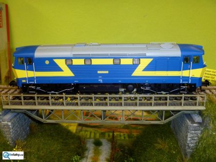 H0 lokomotiva ř. 752 014-1, ČSD Bardotka / ROCO 72930