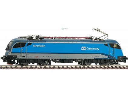 SLEVA! N - DCC/SOUND lokomotiva Rh 1216 "Railjet",ČD / Fleischmann 731287