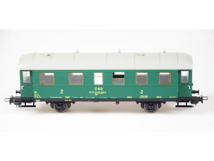 H0 - Osobní vůz 2. třídy Be ČSD (ex. BCi-34) / Tillig 74843