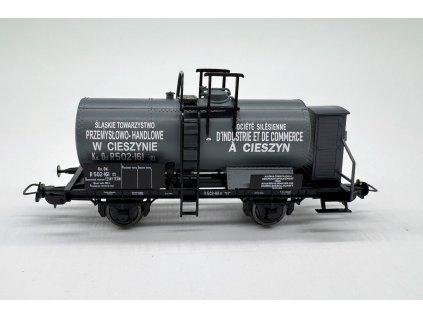 H0 - kotlový vůz Těšín„Slezská průmyslová společnost“ CZ / Tillig 76737