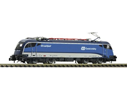N - lokomotiva 1216 ČD Railjet, Taurus s 4 pantografy / FLEISCHMANN 781803