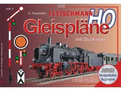 H0 - Plánky kolejišť pro kolejivo s podložím Profi-Gleis / Fleischmann 81398