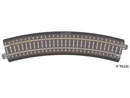 TT - Oblouková kolej BR 11, R310mm, 30° / Tillig 83709