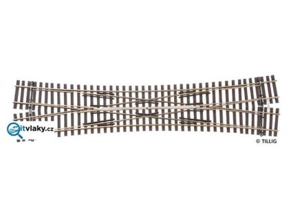 H0 DKW2 Dvojitá křižovatková výhybka BAESELER / Tillig 85391
