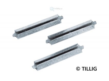TT/H0 - Spojky kolejí (25 ks v sáčku) / TILLIG 86102