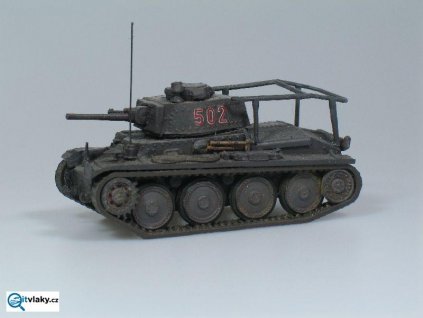H0 - Praga Pz38 Ausf. B, stavebnice / SDV Model 87007
