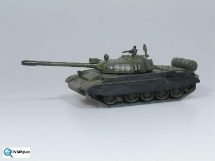 H0 - T-55AM2 modernizovaný střední tank, stavebnice / SDV Model 87062