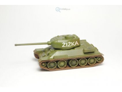 H0 - střední tank T-34/85 vz. 1944, stavebnice / SDV model 87154