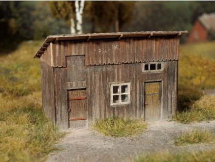 TT - Stavebnice "Drážní kůlna" / Model Scene 91506