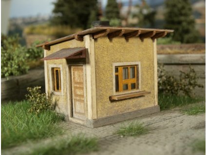 N - "Vrátnice", stavebnice / Model Scene 96505