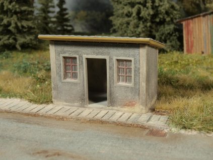 H0 - "Autobusová zastávka", stavebnice / Model Scene 98507