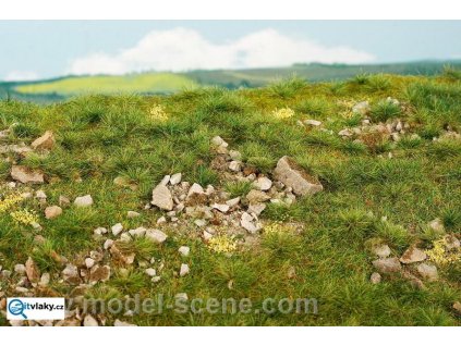 Časné léto - vápencové kameny L (silně kamenité) / Model Scene F732