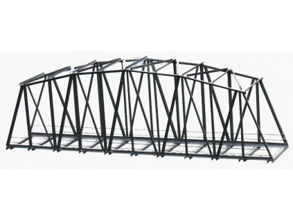 H0 - Železniční most 1-kolejný ,300 mm - hotový model z kovu / Hulacki K/025