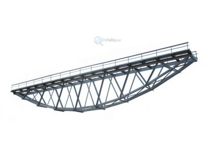 H0 - Železniční most 1-kolejný - 495 mm hotový model z kovu / Hulacki K/048