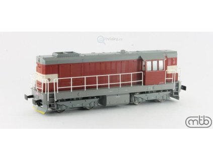 H0 - lokomotiva 742 086 ČD Kocour / MTB 742-086