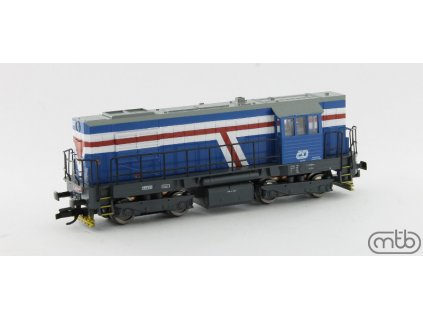 TT - Dieselová lokomotiva 740-420 ČD KOCOUR / MTB 740-420
