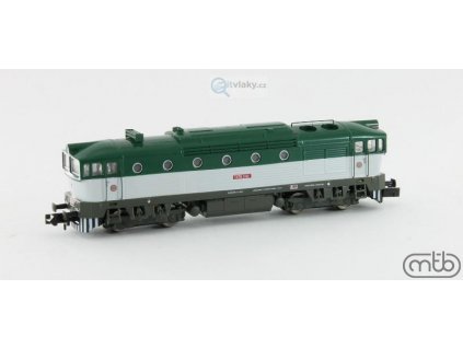 N - Dieselová lokomotiva Brejlovec T478 3162, ČSD / MTB N753-T162