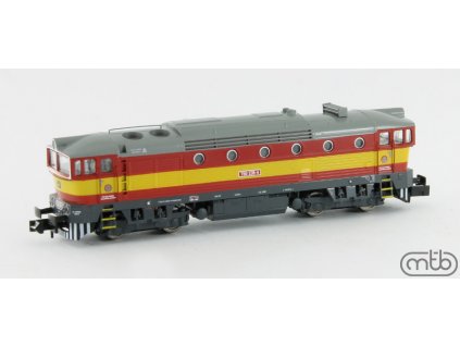 N - Dieselová lokomotiva Brejlovec 750 235, ČD / MTB N750-235
