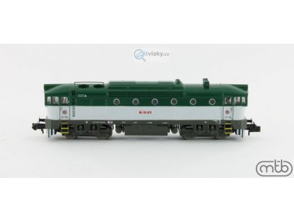 N - Dieselová lokomotiva Brejlovec 753 127 ČD / MTB N753-127