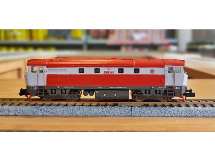 ARCHIV N - lokomotiva Bardotka T478 1008, ČSD / MTB 4781008