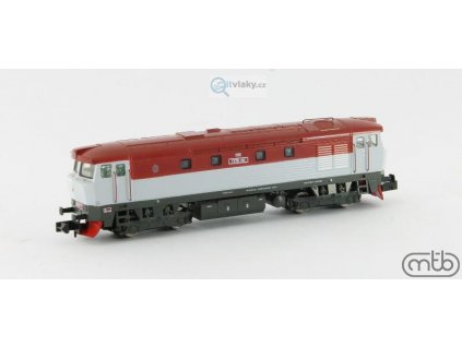 ARCHIV N - lokomotiva Bardotka T478 1151, ČSD / MTB 4781151
