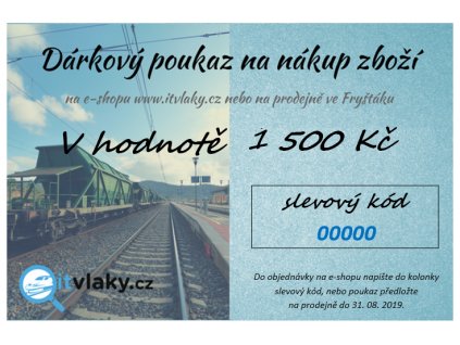 poukaz na web 1500