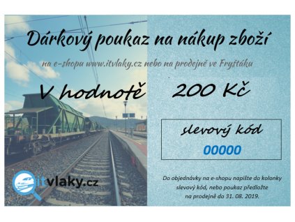 poukaz na web 200