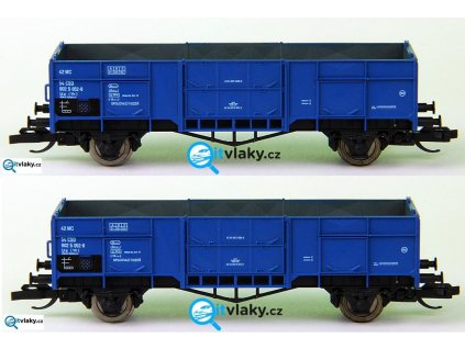 TT - Modré spojovací vozy ČSD Vtr, 2ks / Loco S323