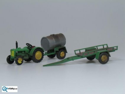 H0 - Zemědělský set Jaro, stavebnice / SDV Model 122