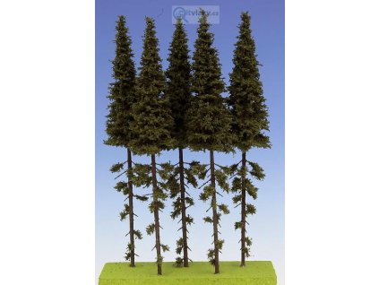 392917 smrk s kmenem 250 mm rucni vyroba model scene sk250