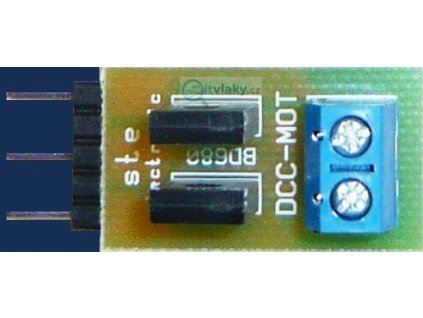 Adaptér motorické přestavníky DCC-MOT / STE 026