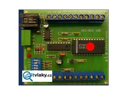 Ovládací panel  ENC 50 - převodník 2x50 tlačítek pro výhybky / STE 036