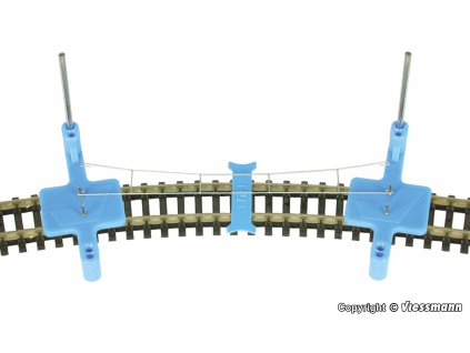 TT - pomůcka pro rozmístění sloupů trolejové vedení v oblouku / Viessmann 4297