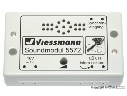 zvukový modul - zvuk motorové pily /  Viessmann 5572
