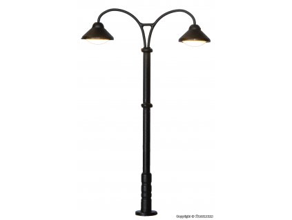 TT - Oblouková lampa - dvojitá, LED teple bílá / Viessmann 6909