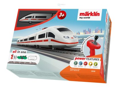 H0 - dětský Start set MyWorld ICE 3 / Märklin 29330