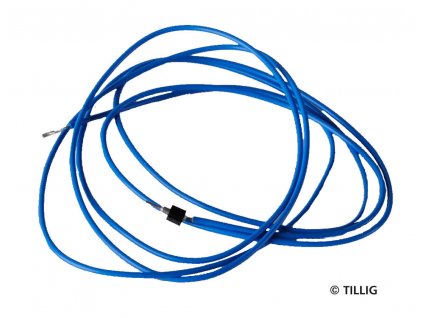 TT - 1-pólový napájecí kabel s konektorem 89 cm / Tillig 08912