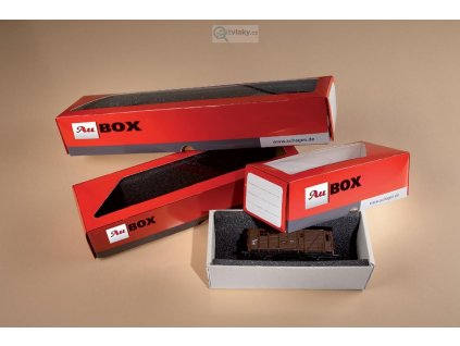 Krabička na modely 10 ks, 230 x 60 x 50 mm Au-Box/ Auhagen 99302