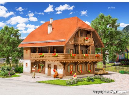H0 - Hájovna, patrová velká "Meran" / Kibri 38072