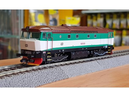 TT - lokomotiva 749 264 BARDOTKA, ČD / MTB 749264