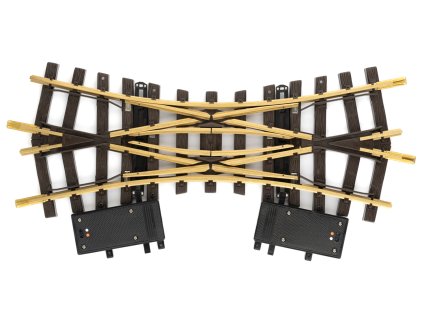 G - Křižovatková výhybka s el.přestavníky R1 - 22.5° / LGB 12260